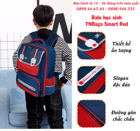 Balo học sinh TN Bags Red