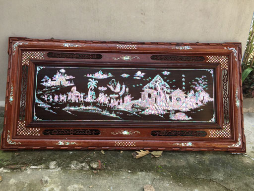Tranh cẩn ốc xà cừ