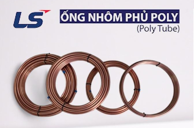 Ống nhôm phủ Poly LS