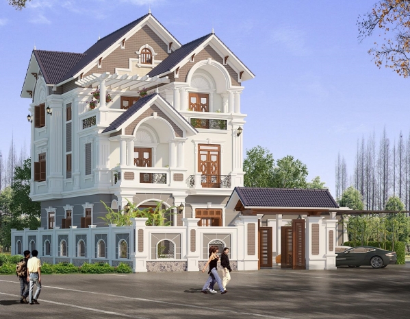 Thi công xây dựng biệt thự