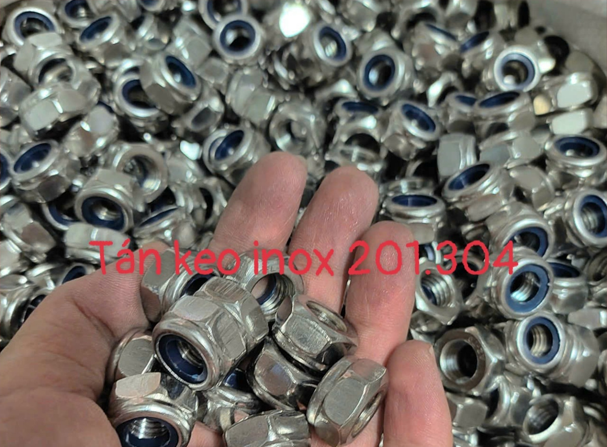 Tán keo inox 201 304