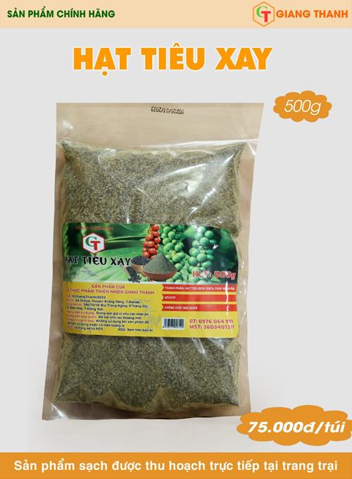 Hạt tiêu xay 500g