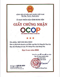 Giấy chứng nhận OCOP