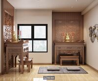 Thiết kế thi công phòng thờ