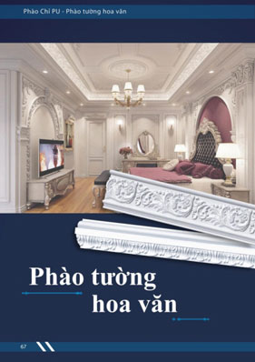 Phào chỉ PU nẹp tường