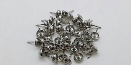 Đinh dù 6x15 màu trắng niken