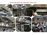 Thiết kế thi công lắp đặt hệ thống hút khói bếp