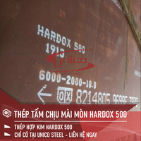 Tấm thép chịu mài mòn HARDOX400