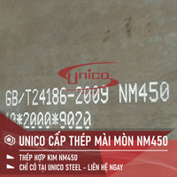 Thép mài mòn NM450