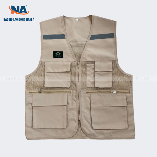 Áo ghile kỹ sư 6 túi