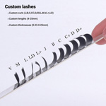 Customize lashes