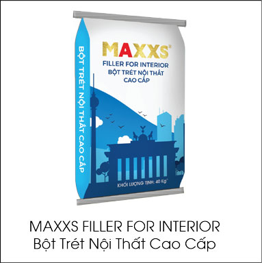 Maxxs Filler For Interior bột trét nội thất cao cấp