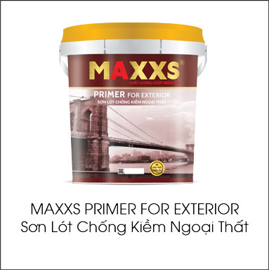 Maxxs Primer For Exterior sơn lót chống kiềm ngoại thất