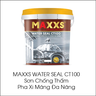 Maxxs Water Seal CT100 sơn chống thấm pha xi măng đa năng