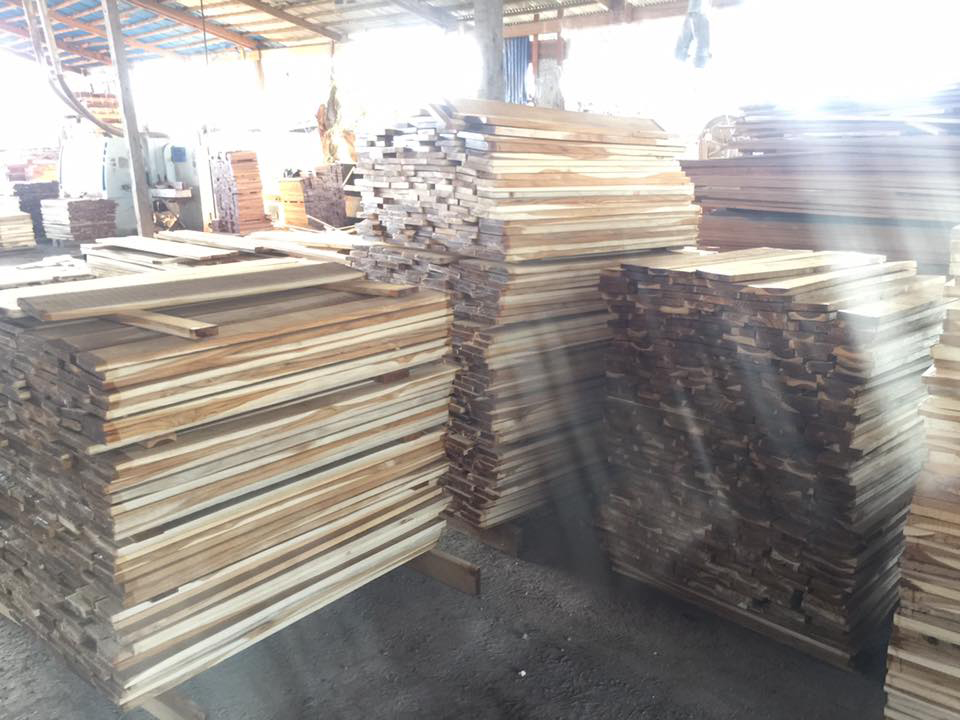 Sàn gỗ Teak Lào