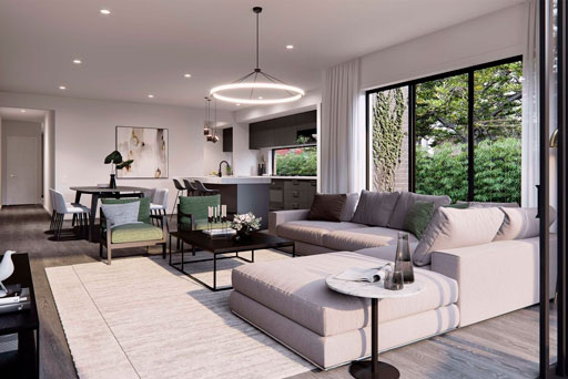 Thiết kế nội thất phòng khách