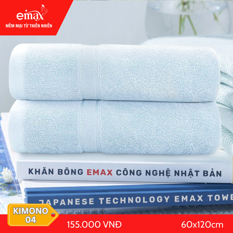 Khăn tắm cao cấp Cotton Emax Kimono
