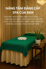Khăn - ga - gối spa và khách sạn