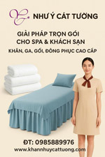 Khăn - ga - gối spa và khách sạn