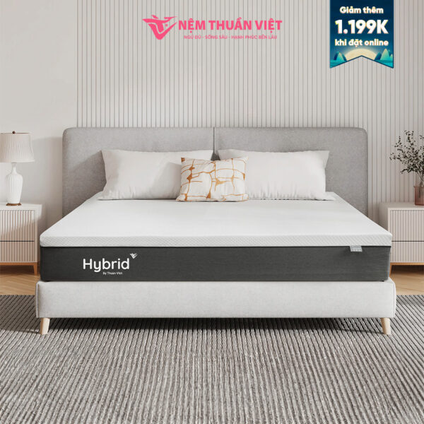 Nệm Foam Latex Thuần Việt Hybrid