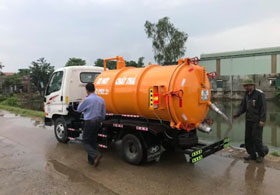 Dịch vụ hút bể phốt tại Ba Vì