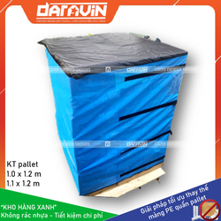 Lưới quấn pallet tái sử dụng có vải trùm