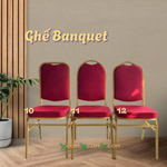 Ghế hội trường khung sắt nệm vải