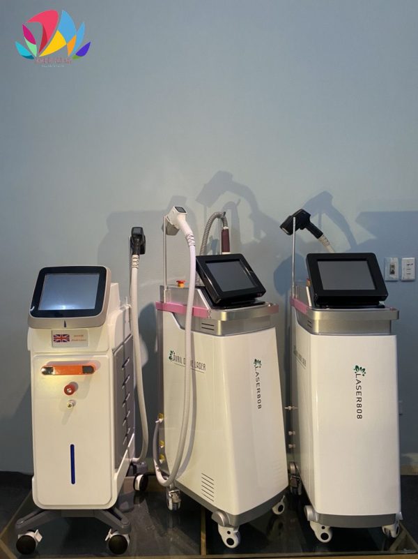 Máy 2in1 triệt lông xóa xăm Diode Laser 808nm