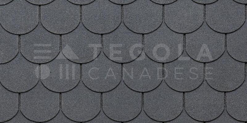 Tegola vảy cá Slate Grey