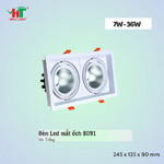 Đèn LED Spotlight Âm Trần 8091