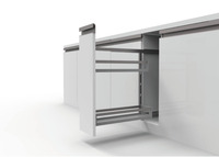 Kệ khay đựng gia vị nhôm