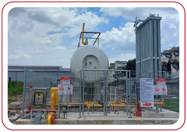 Bồn chứa LPG Nitơ CO2 Argon
