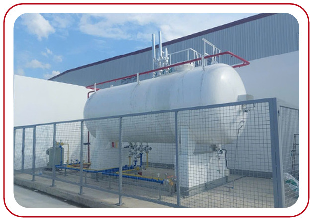 Bồn chứa LPG Nitơ CO2 Argon