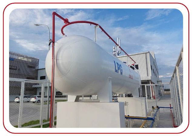 Bồn chứa LPG Nitơ CO2 Argon