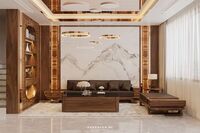 Thiết kế thi công nội thất phòng khách