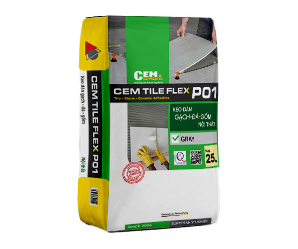 Keo dán gạch đá gốm nội thất