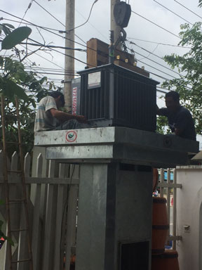 Lắp đặt trạm biến áp