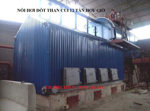 Nồi hơi đốt than củi