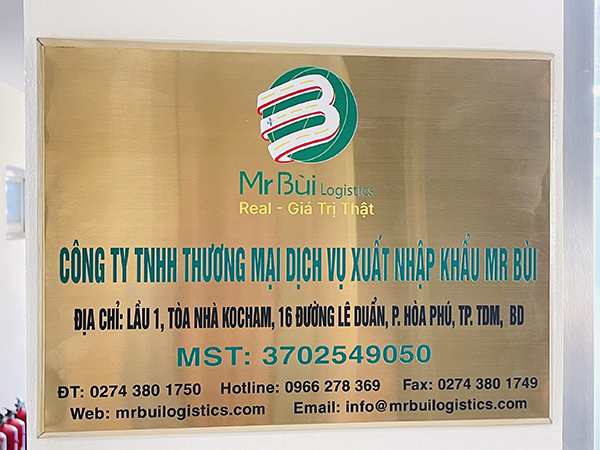 Hình ảnh công ty Mr Bùi Logictics