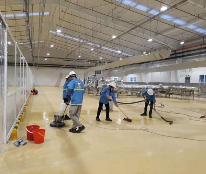 Dịch vụ vệ sinh nhà xưởng