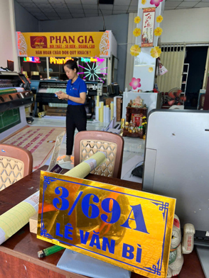Hình ảnh thi công quảng cáo