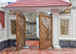 Cổng âm sàn tự động