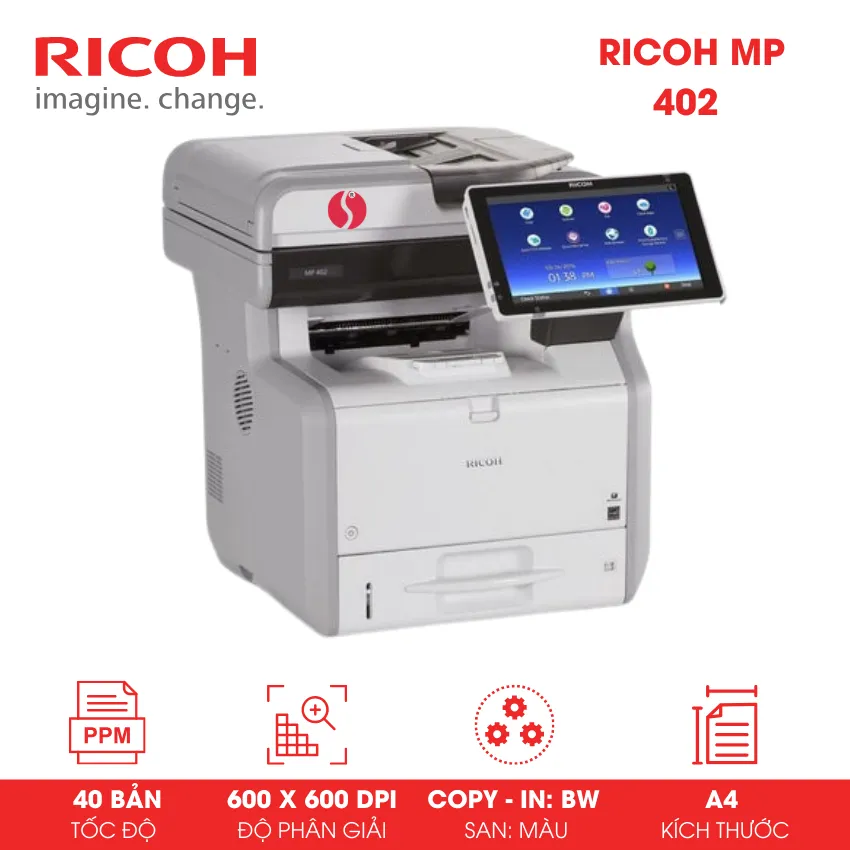 Máy Photocopy đen trắng Ricoh MP 402SP