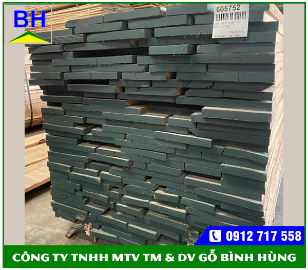 Gỗ sồi đỏ