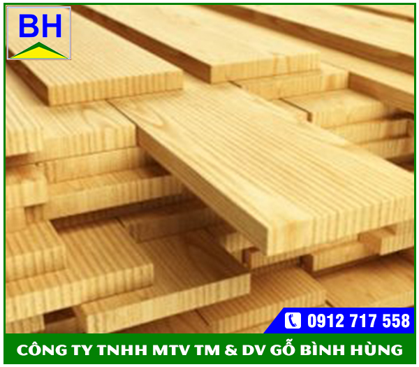 Gỗ thông Âu Mỹ