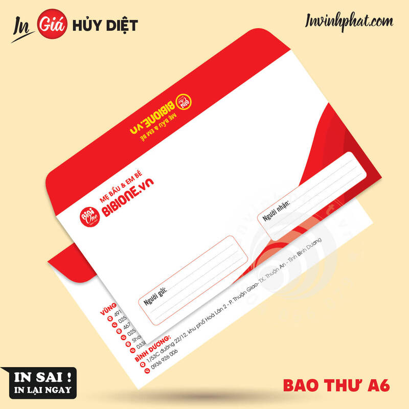 In bao thư