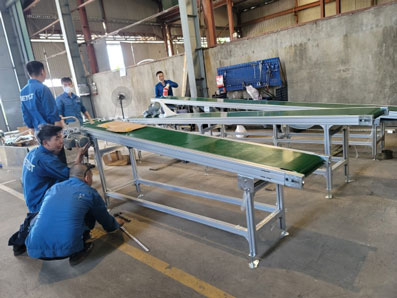 Băng tải nhựa PVC