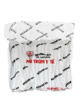 Mũ trùm y tế trắng
