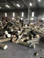 Round rubber wood