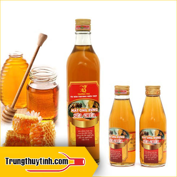 Chai thủy tinh đựng mật ong 500ml